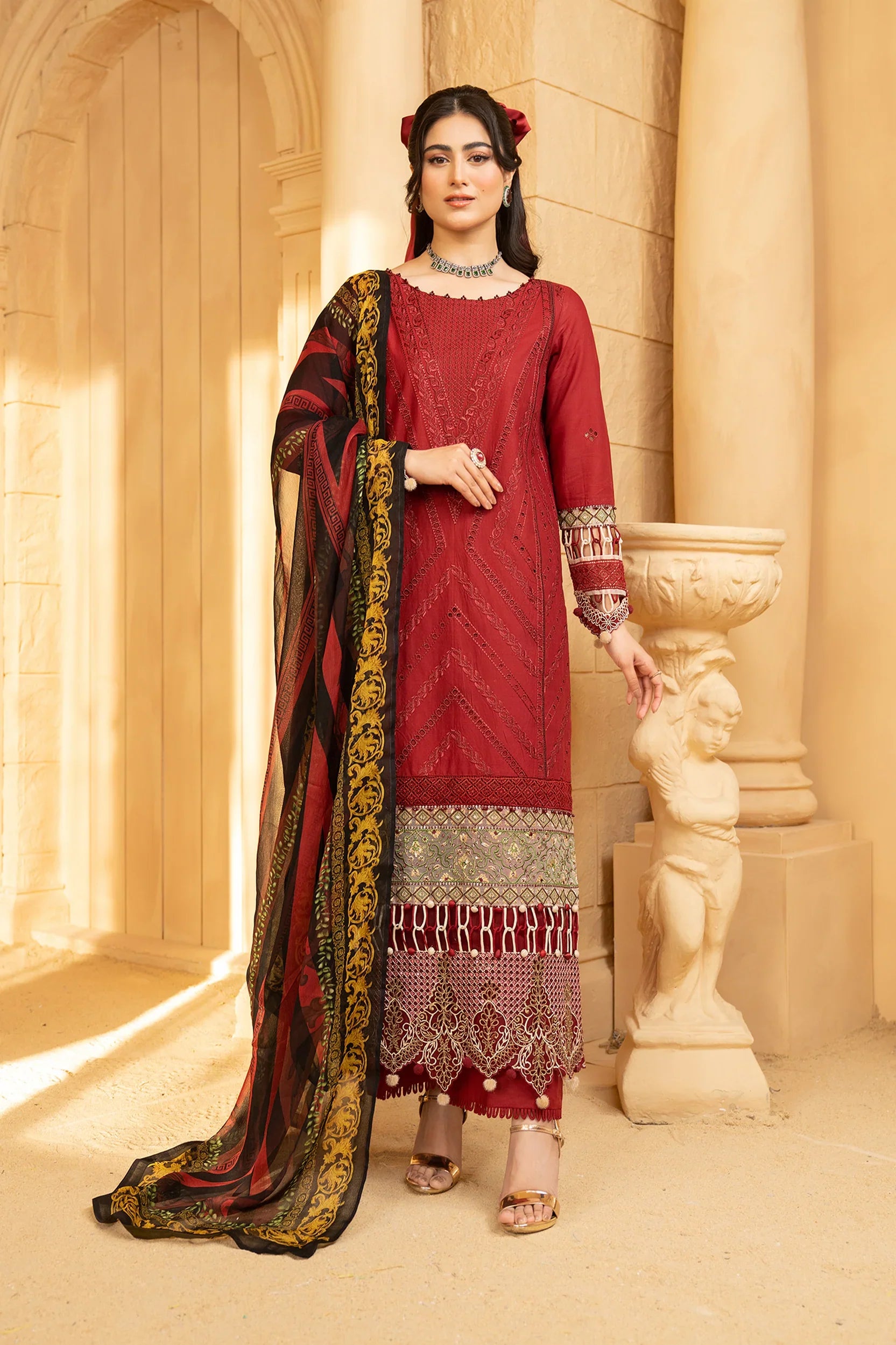 Hemstitch | Summer Luxury Lawn 24 | by Hemstitch - Designer Dress - Type: Ladies Clothes - Available at Libayah - 100% Original