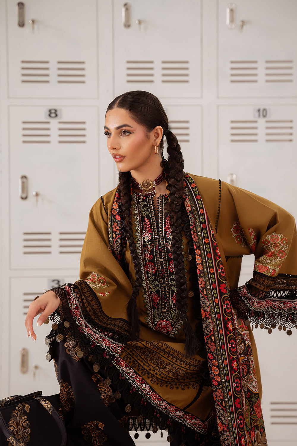 Saira Rizwan | Laanem Summer Lawn 25 | NAZLI-A-SRL25-06 by Saira Rizwan - Designer Dress - Type: Ladies Clothes - Available at Libayah - 100% Original