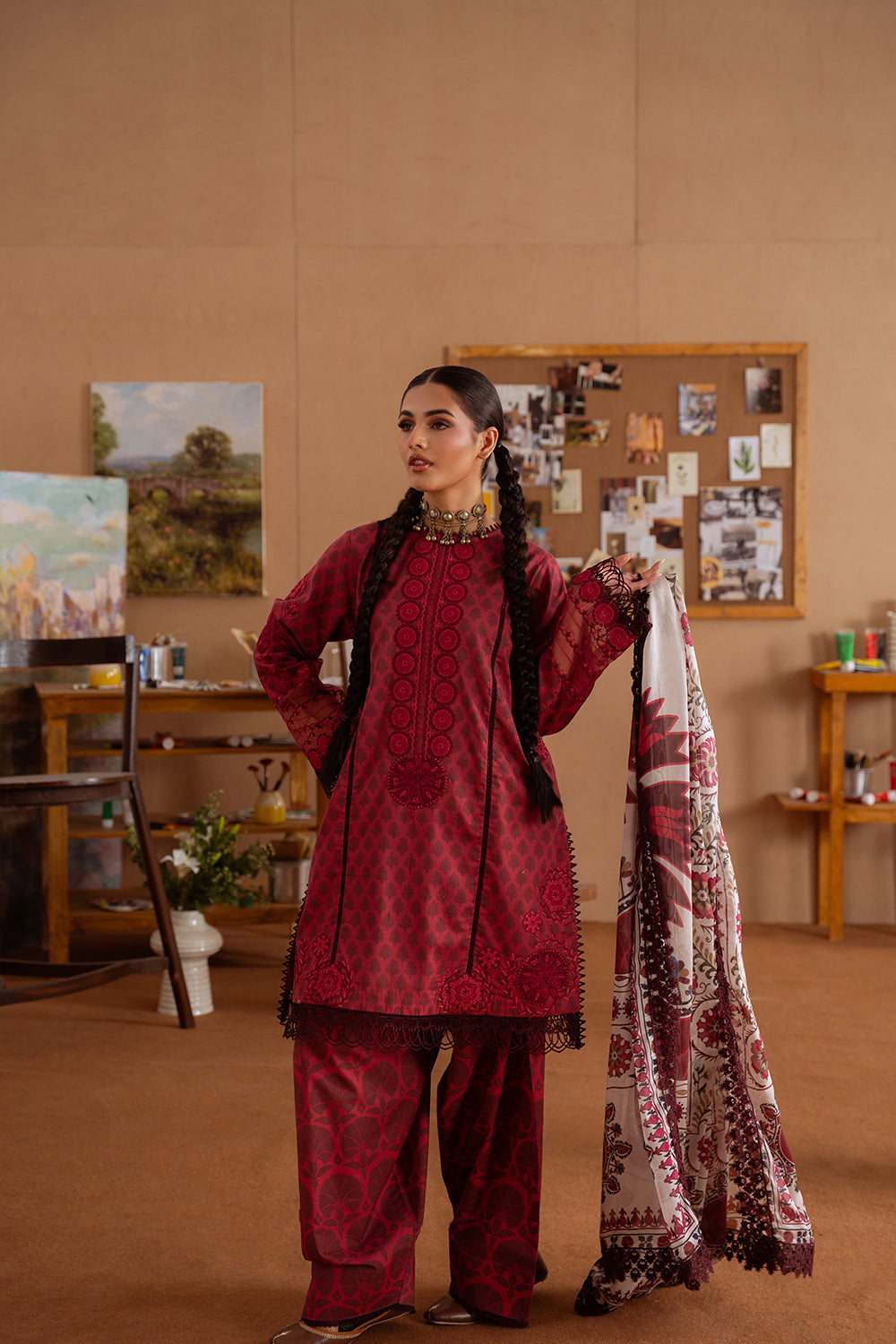 Saira Rizwan | Laanem Summer Lawn 25 | SEREN-A-SRL25-08 by Saira Rizwan - Designer Dress - Type: Ladies Clothes - Available at Libayah - 100% Original