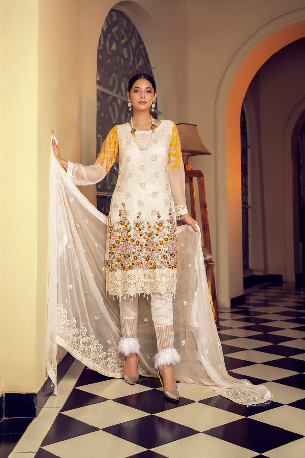 House of Nawab | Luxury Formals | HM-03 by House of Nawab - Designer Dress - Type: Ladies Clothes - Available at Libayah - 100% Original