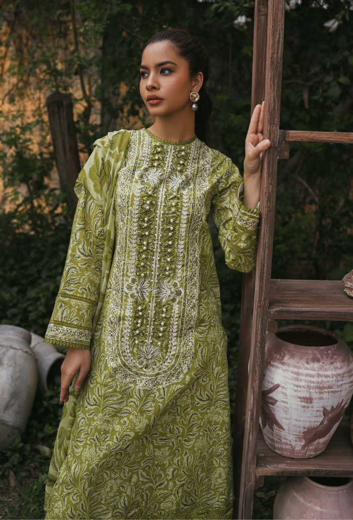 Humdum | Gardenia Lawn | D09 by HumDum - Designer Dress - Type: Ladies Clothes - Available at Libayah - 100% Original