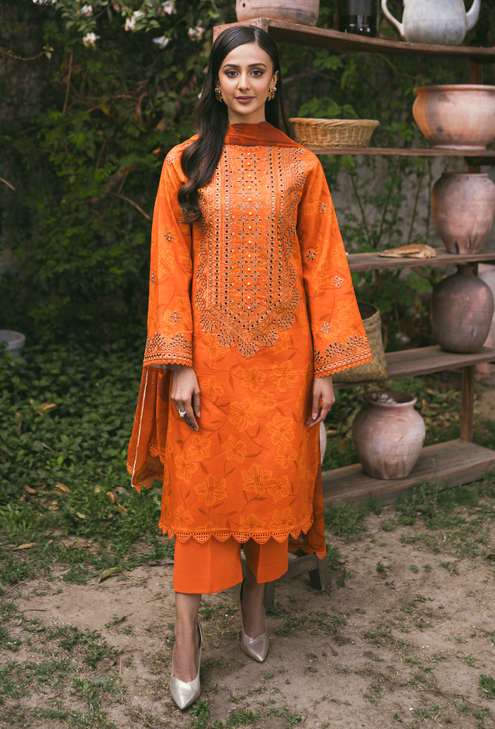 Humdum | Gardenia Lawn | D02 by HumDum - Designer Dress - Type: Ladies Clothes - Available at Libayah - 100% Original