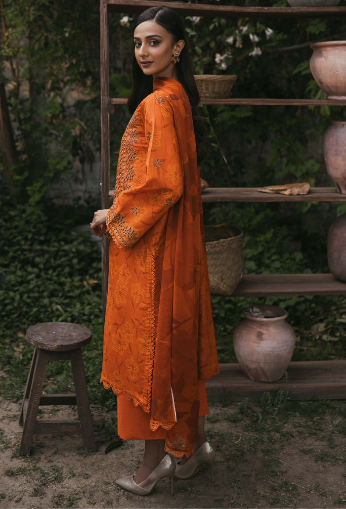 Humdum | Gardenia Lawn | D02 by HumDum - Designer Dress - Type: Ladies Clothes - Available at Libayah - 100% Original