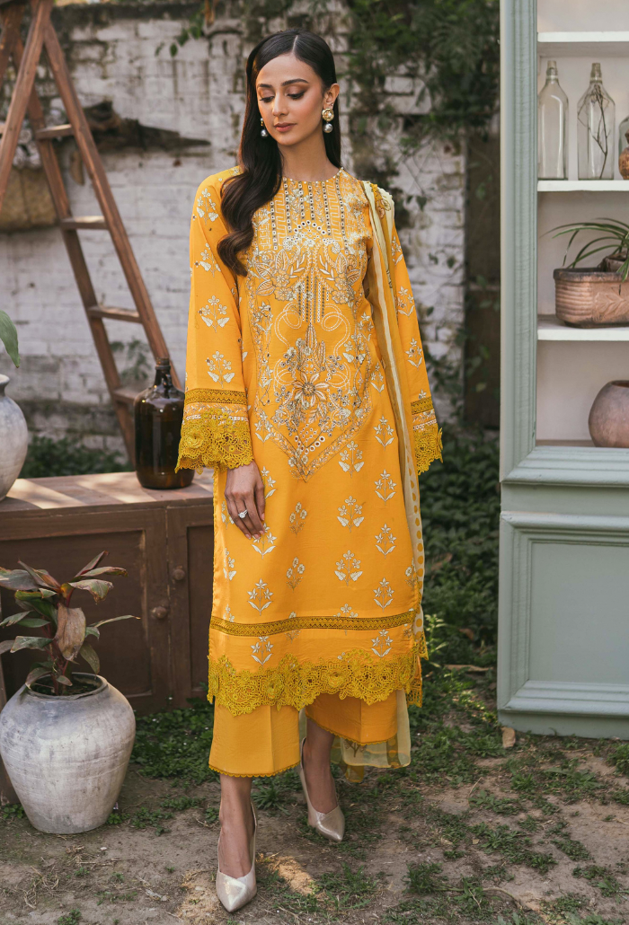 Humdum | Gardenia Lawn | D05 by HumDum - Designer Dress - Type: Ladies Clothes - Available at Libayah - 100% Original