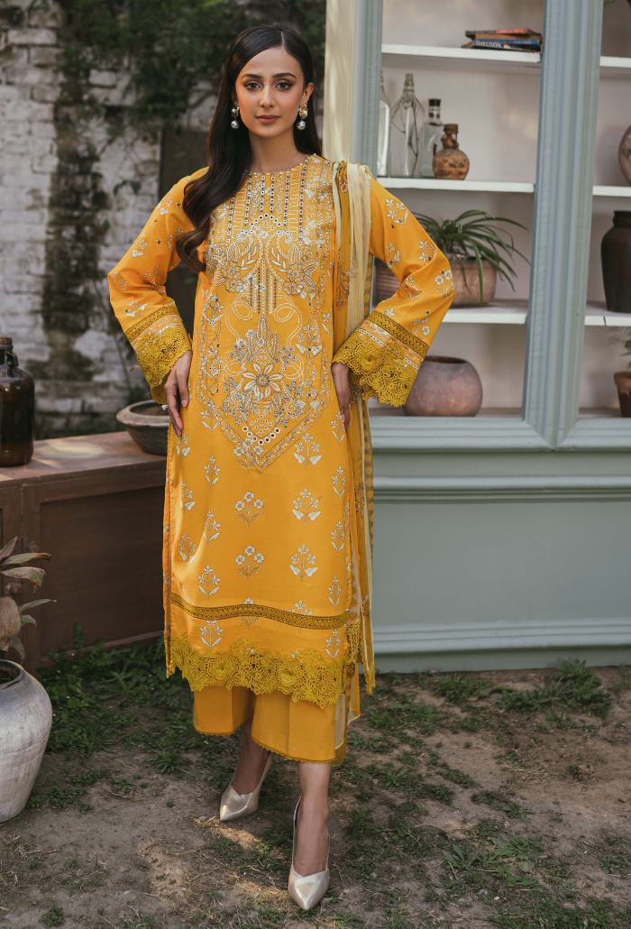 Humdum | Gardenia Lawn | D05 by HumDum - Designer Dress - Type: Ladies Clothes - Available at Libayah - 100% Original