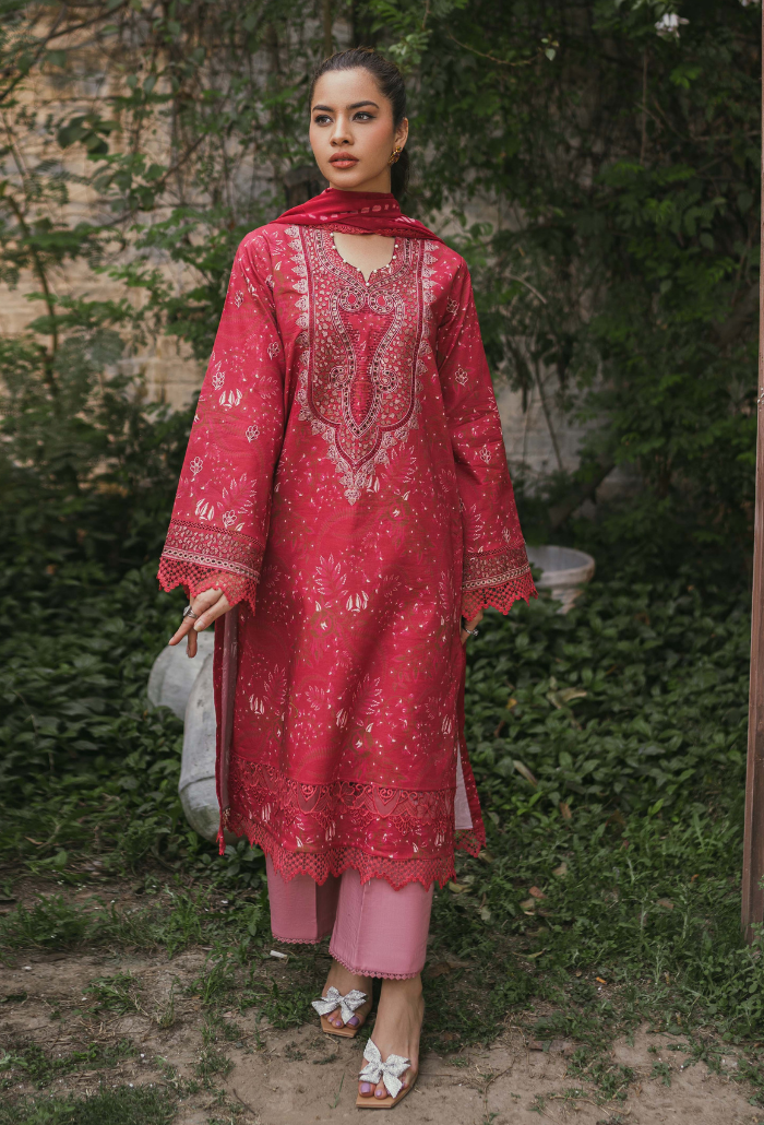 Humdum | Gardenia Lawn | D06 by HumDum - Designer Dress - Type: Ladies Clothes - Available at Libayah - 100% Original