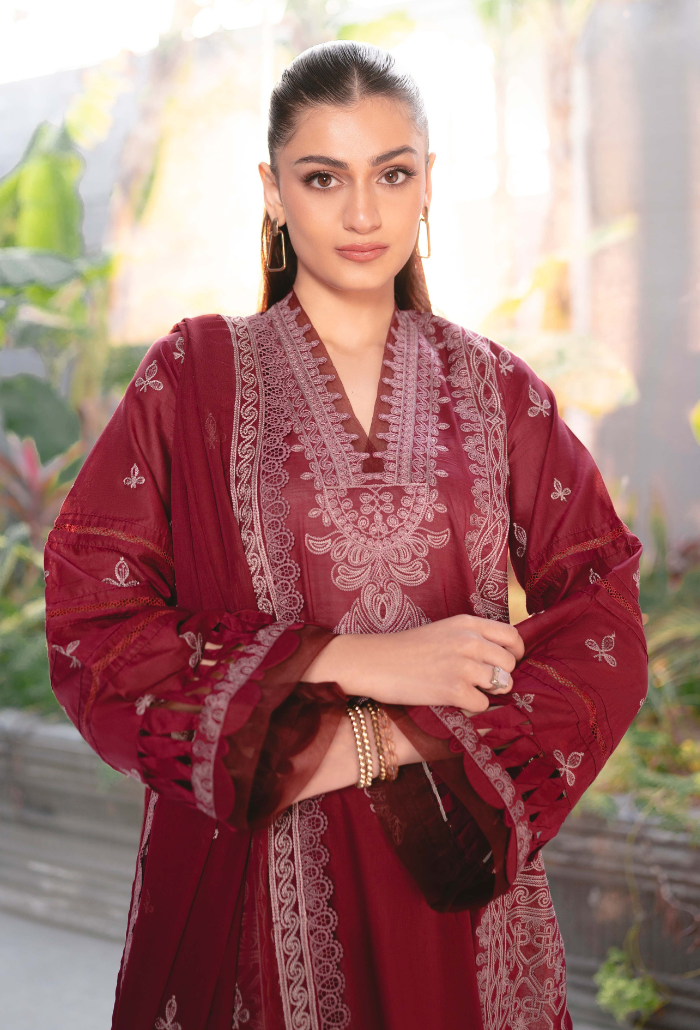 Humdum | Meraki Lawn 24 | d09 by HumDum - Designer Dress - Type: Ladies Clothes - Available at Libayah - 100% Original