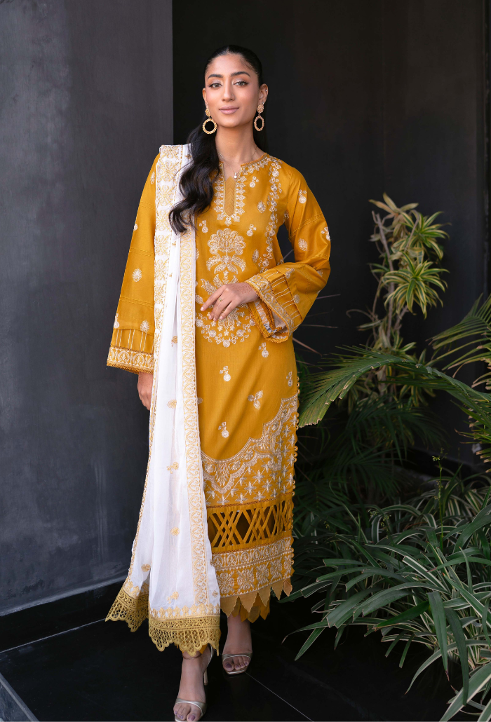 Humdum | Meraki Lawn 24 | d04 by HumDum - Designer Dress - Type: Ladies Clothes - Available at Libayah - 100% Original