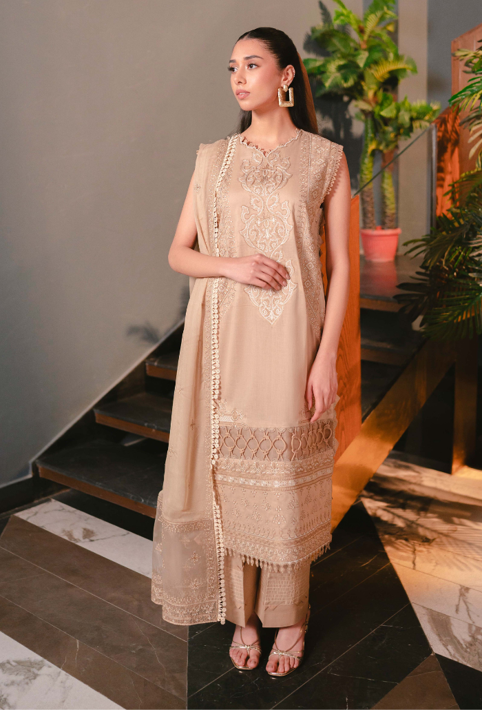 Humdum | Meraki Lawn 24 | d10 by HumDum - Designer Dress - Type: Ladies Clothes - Available at Libayah - 100% Original