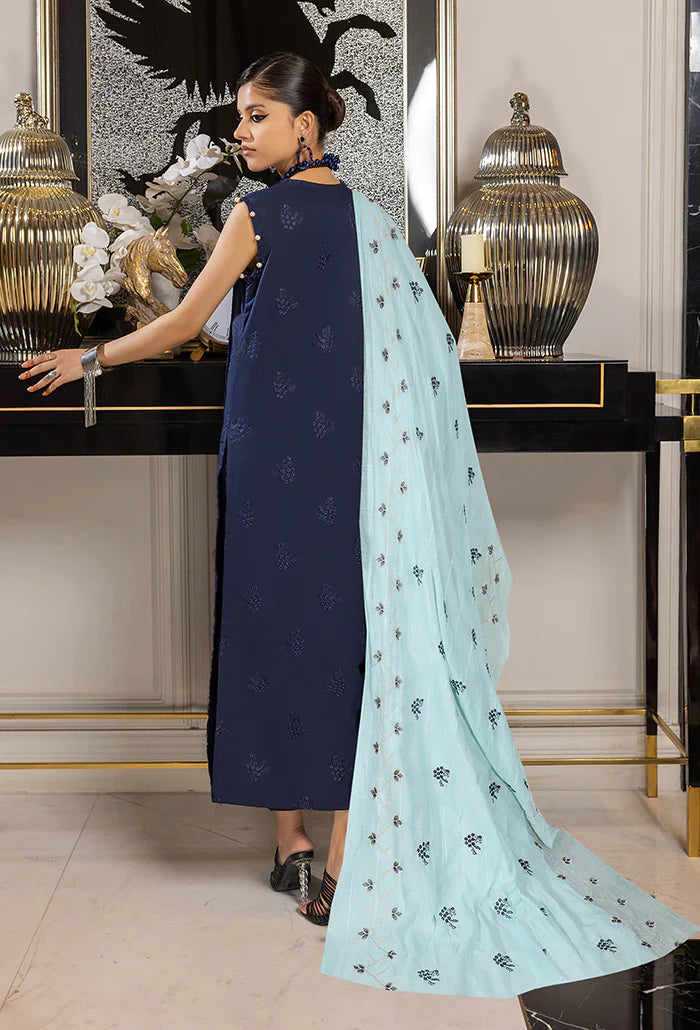 Humdum | Charlotte Chikankari Lawn | D09 by HumDum - Designer Dress - Type: Ladies Clothes - Available at Libayah - 100% Original