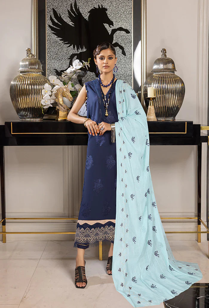 Humdum | Charlotte Chikankari Lawn | D09 by HumDum - Designer Dress - Type: Ladies Clothes - Available at Libayah - 100% Original