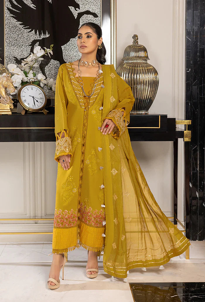 Humdum | Charlotte Chikankari Lawn | D03 by Humdum - Designer Dress - Type: Ladies Clothes - Available at Libayah - 100% Original