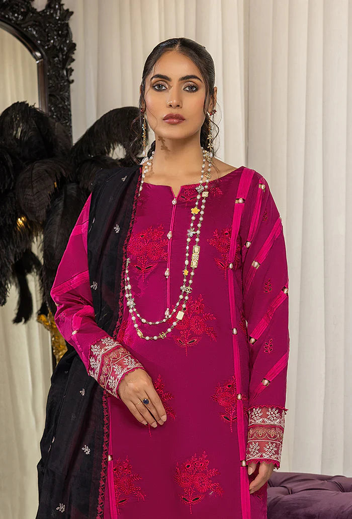 Humdum | Charlotte Chikankari Lawn | D01 by HumDum - Designer Dress - Type: Ladies Clothes - Available at Libayah - 100% Original
