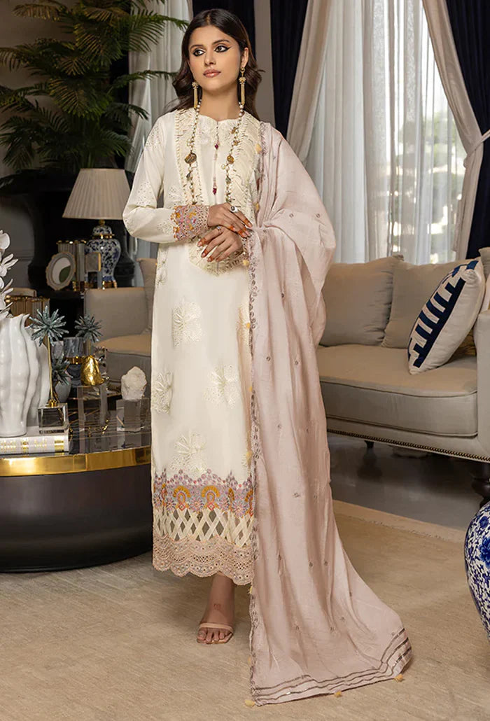 Humdum | Charlotte Chikankari Lawn | D04 by HumDum - Designer Dress - Type: Ladies Clothes - Available at Libayah - 100% Original