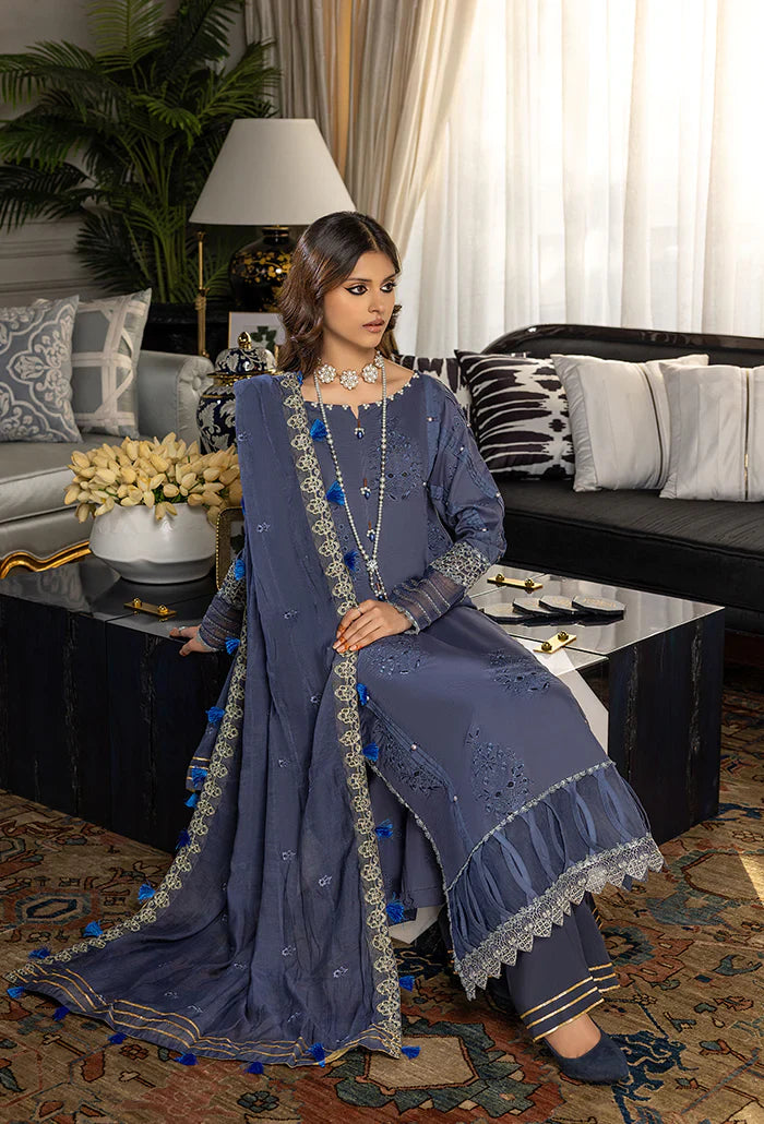 Humdum | Charlotte Chikankari Lawn | D02 by HumDum - Designer Dress - Type: Ladies Clothes - Available at Libayah - 100% Original