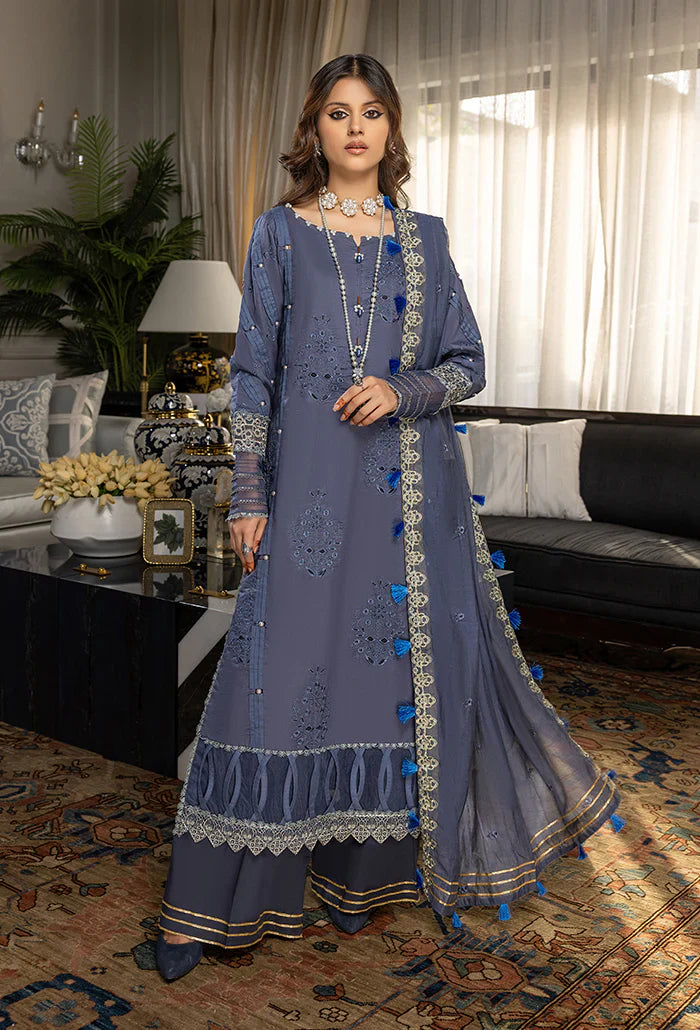 Humdum | Charlotte Chikankari Lawn | D02 by HumDum - Designer Dress - Type: Ladies Clothes - Available at Libayah - 100% Original