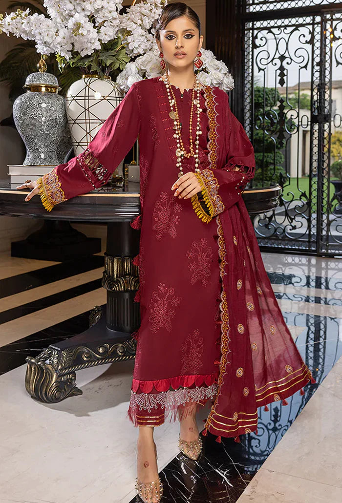 Humdum | Charlotte Chikankari Lawn | D08 by HumDum - Designer Dress - Type: Ladies Clothes - Available at Libayah - 100% Original