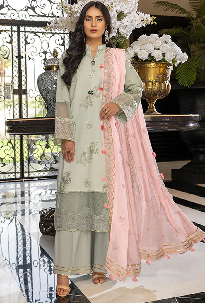 Humdum | Charlotte Chikankari Lawn | D05 by HumDum - Designer Dress - Type: Ladies Clothes - Available at Libayah - 100% Original