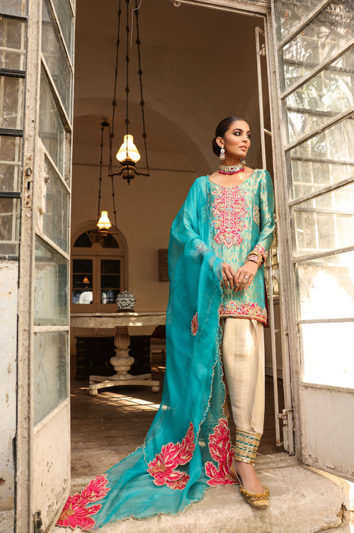 Maya | Wedding Formal Meherbano | FEROZA by Maya - Designer Dress - Type: Ladies Clothes - Available at Libayah - 100% Original