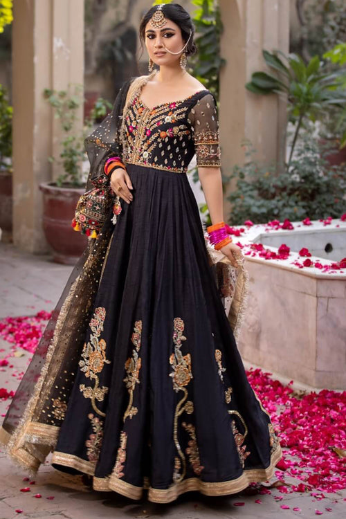 Maya | Wedding Formal Humnawa | NOORI by Maya - Designer Dress - Type: Ladies Clothes - Available at Libayah - 100% Original