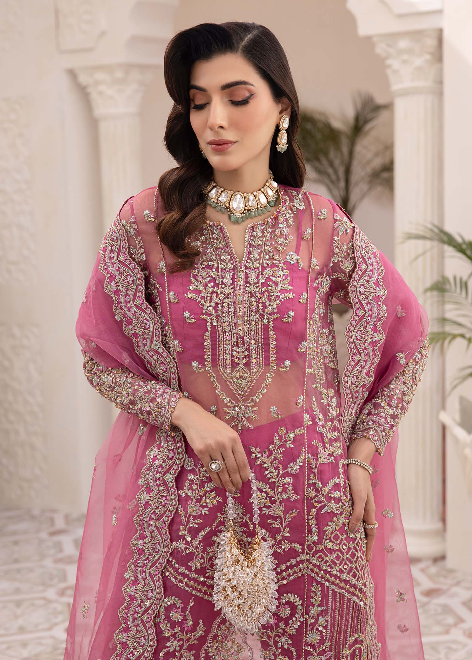 Kanwal Malik | Mirha Eid Luxury Pret 25 | Risha by Kanwal Malik - Designer Dress - Type: Ladies Clothes - Available at Libayah - 100% Original