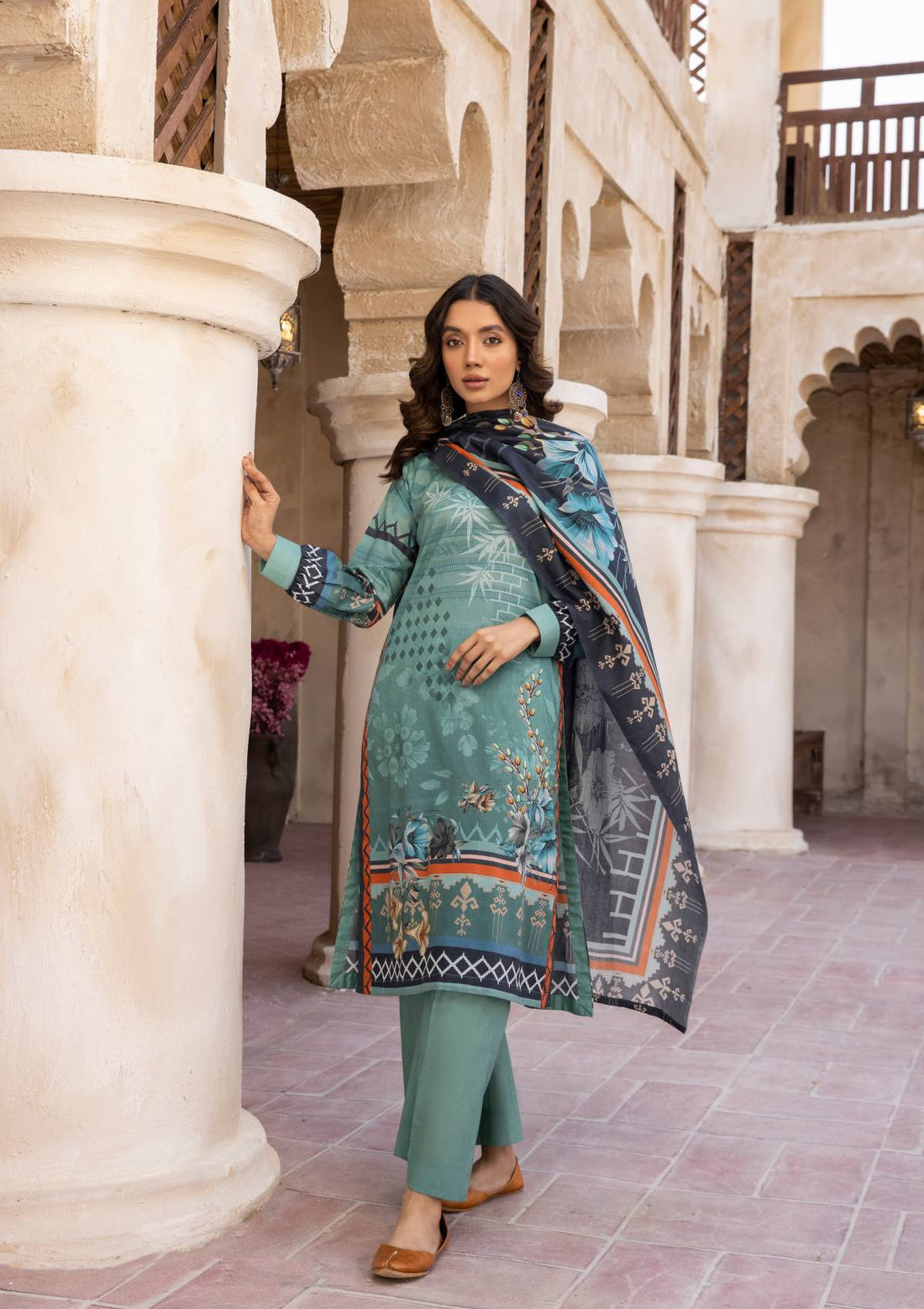 Art & Style | Classic Lawn Collection | D#316 by Art & Style - Designer Dress - Type: Ladies Clothes - Available at Libayah - 100% Original