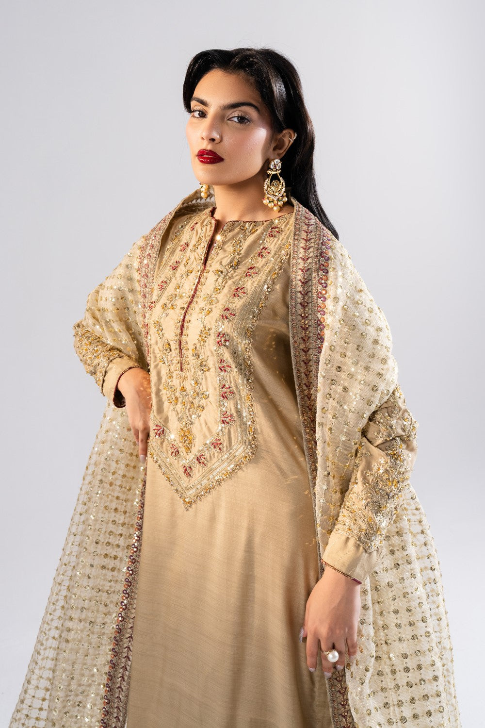 Maryum N Maria | Luna Formals | ZURI by Maryum N Maria - Designer Dress - Type: Ladies Clothes - Available at Libayah - 100% Original