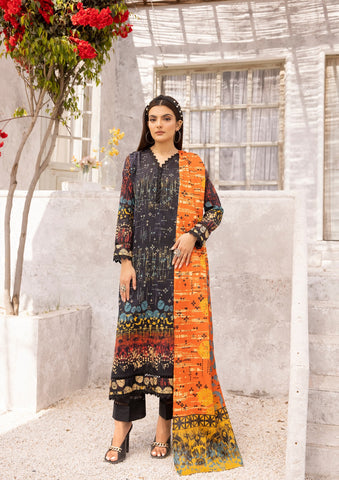 Art & Style | Monsoon Collection | D#10 by Art & Style - Designer Dress - Type: Ladies Clothes - Available at Libayah - 100% Original