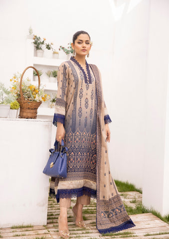 Art & Style |Monsoon Collection | D#06 by Art & Style - Designer Dress - Type: Ladies Clothes - Available at Libayah - 100% Original
