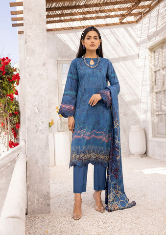 Art & Style |Monsoon Collection | D#05 by Art & Style - Designer Dress - Type: Ladies Clothes - Available at Libayah - 100% Original