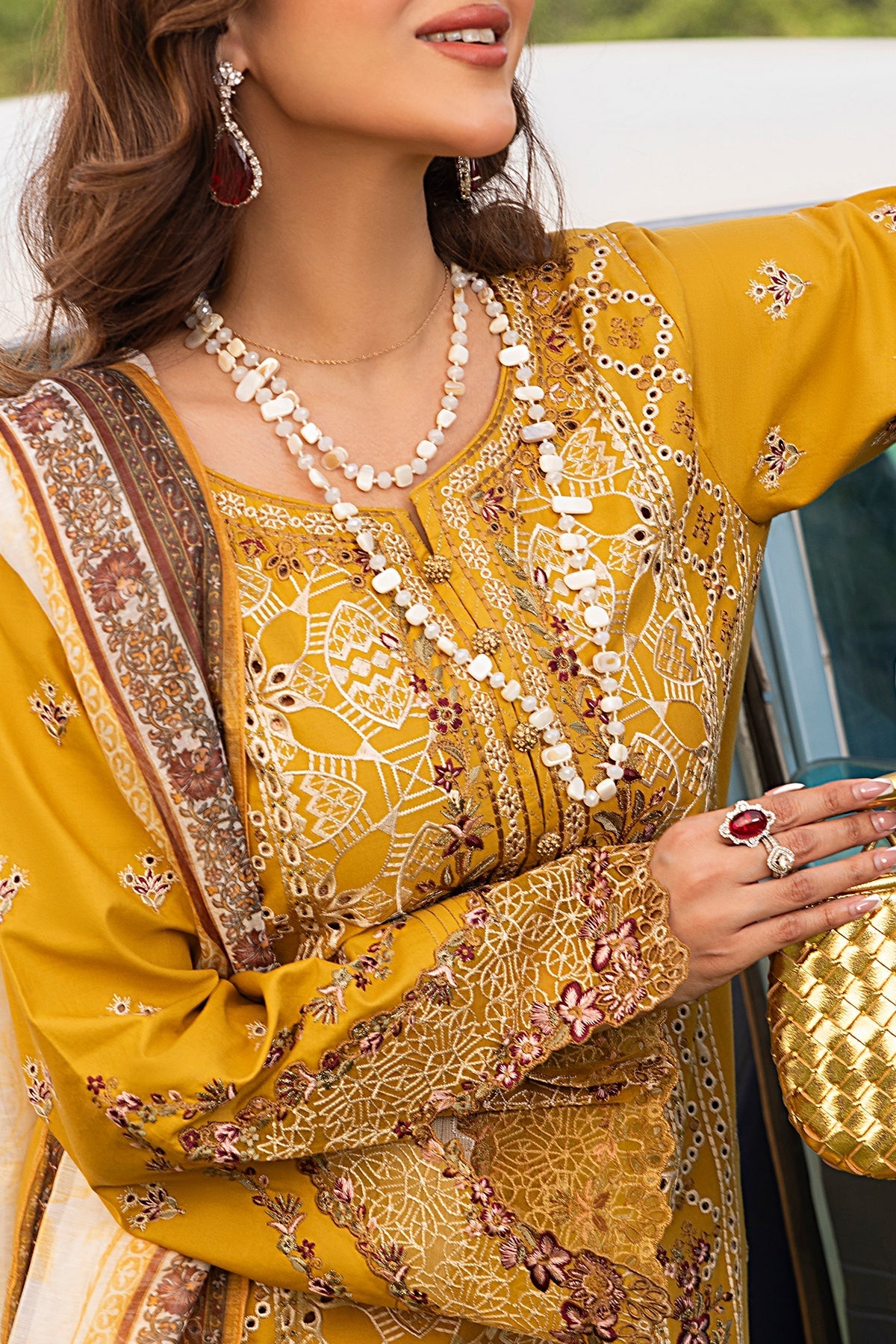 Imrozia Premium | Rang e Bahar | IP-125 HINA by Imrozia Premium - Designer Dress - Type: Ladies Clothes - Available at Libayah - 100% Original