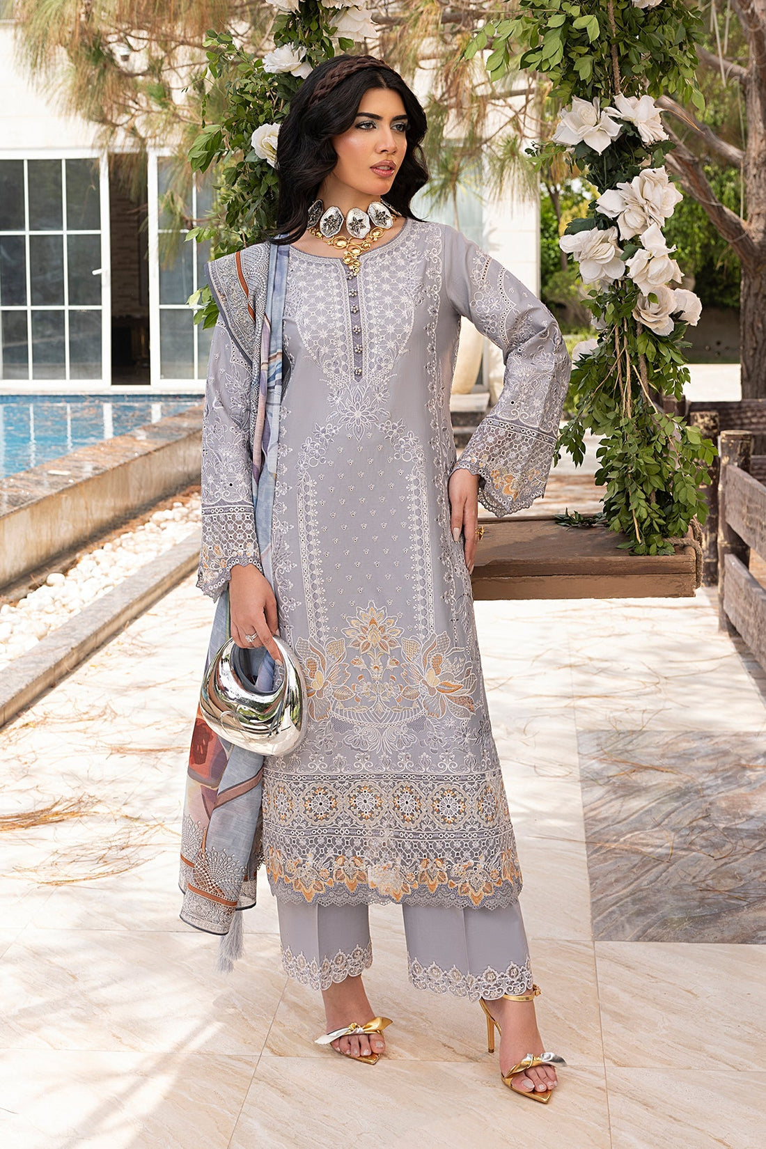 Imrozia Premium | Rang e Bahar | IP-130 NORA by Imrozia Premium - Designer Dress - Type: Ladies Clothes - Available at Libayah - 100% Original