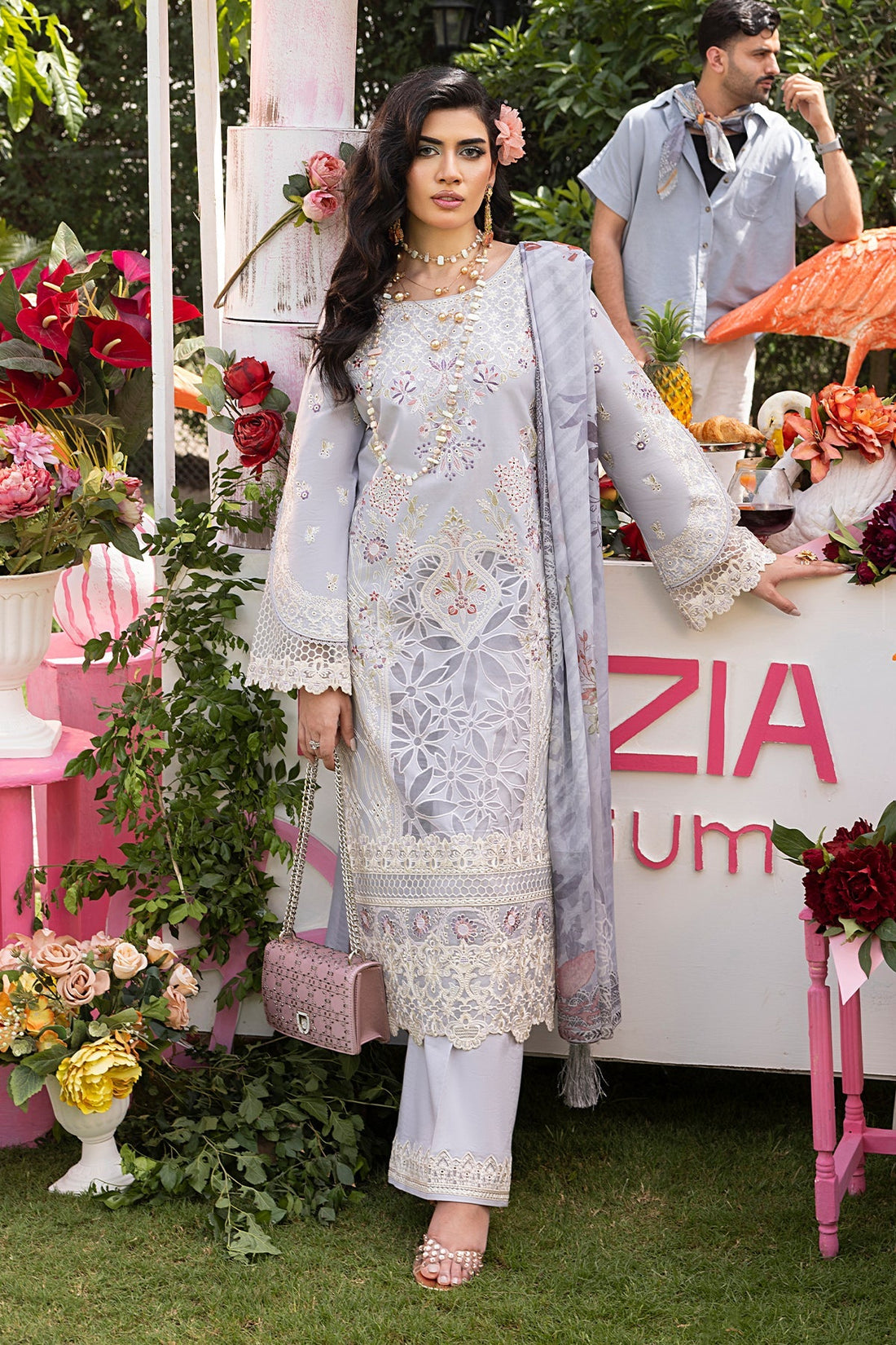 Imrozia Premium | Rang e Bahar | IP-133 EAHAAL by Imrozia Premium - Designer Dress - Type: Ladies Clothes - Available at Libayah - 100% Original