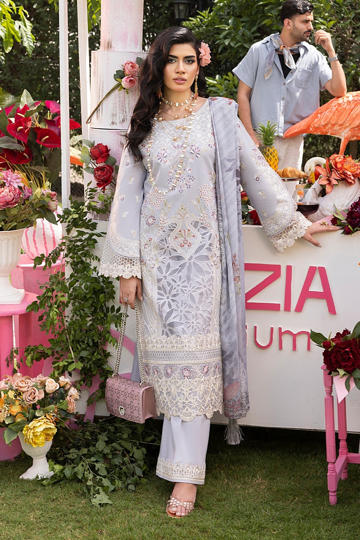 Imrozia Premium | Rang e Bahar | IP-133 EAHAAL by Imrozia Premium - Designer Dress - Type: Ladies Clothes - Available at Libayah - 100% Original
