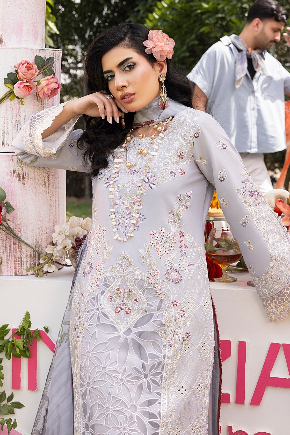 Imrozia Premium | Rang e Bahar | IP-133 EAHAAL by Imrozia Premium - Designer Dress - Type: Ladies Clothes - Available at Libayah - 100% Original
