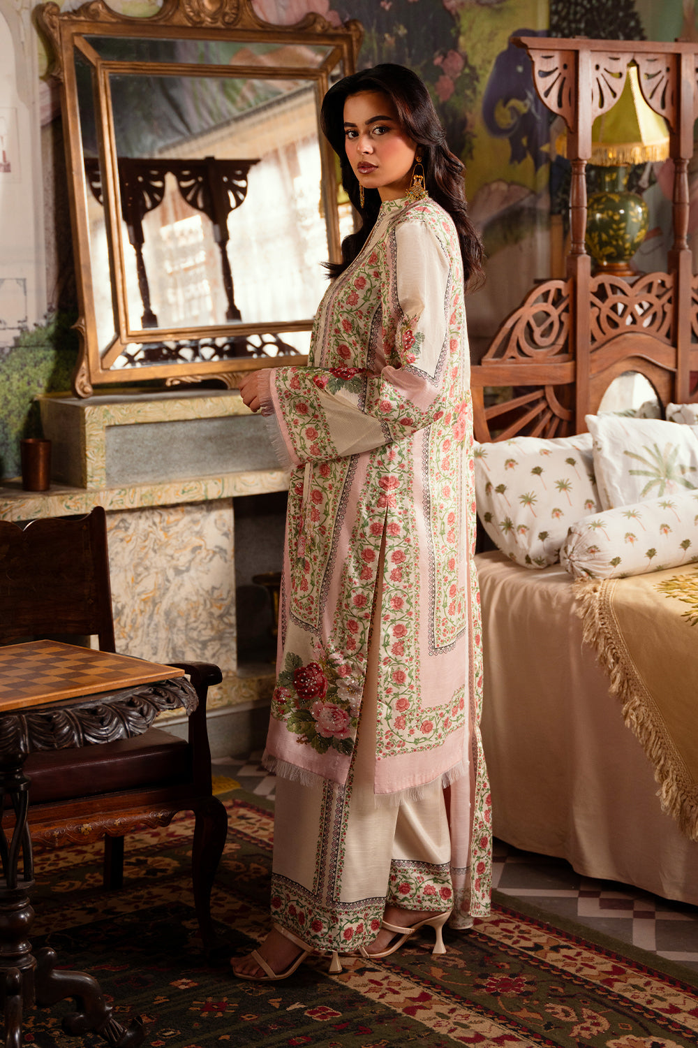 Saira Rizwan | Dahini Silk Pret | ADELIA -SRLP07-25 by Saira Rizwan - Designer Dress - Type: Ladies Clothes - Available at Libayah - 100% Original