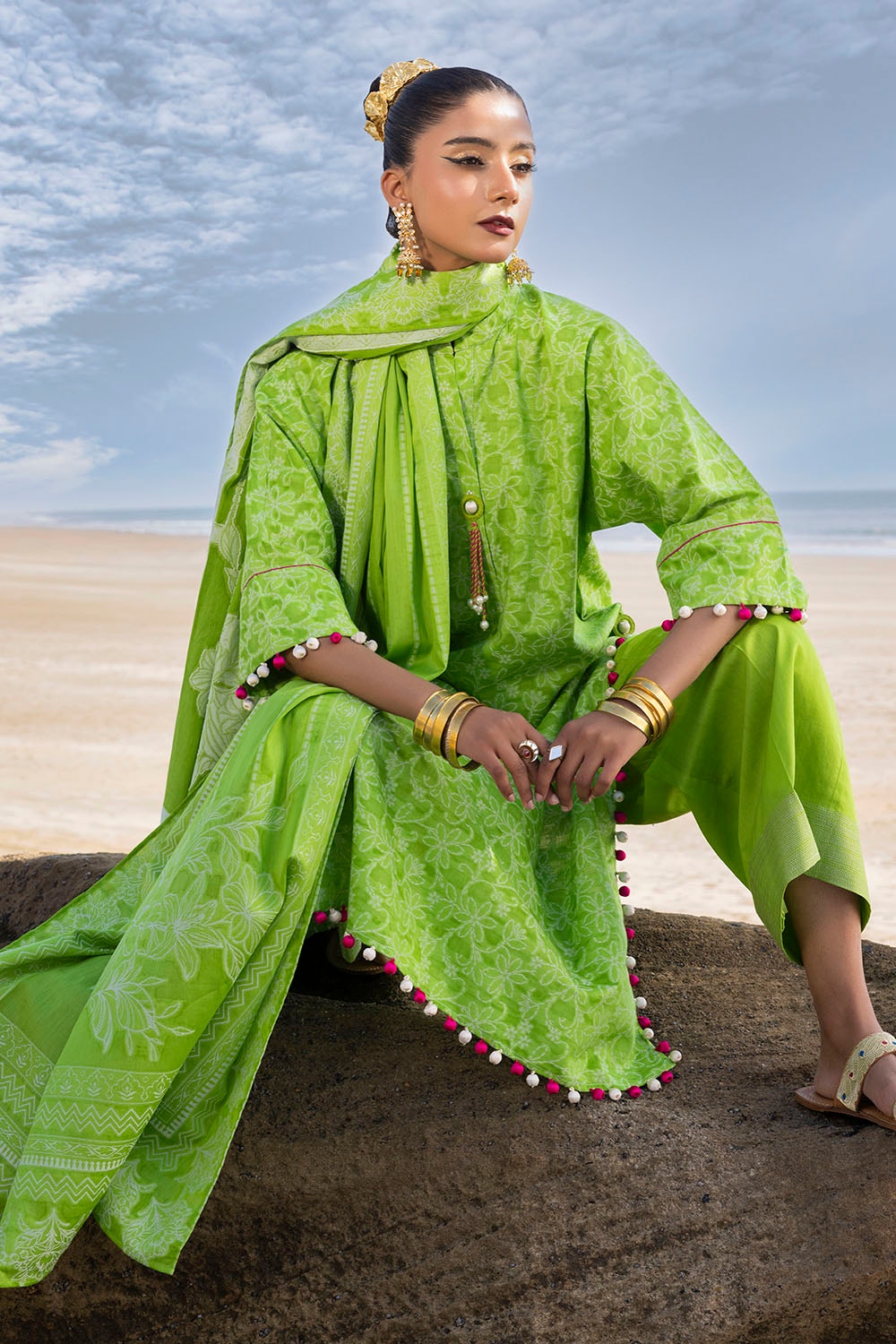 Gul Ahmed | Taara 25 | JD-42009 by Gul Ahmed - Designer Dress - Type: Ladies Clothes - Available at Libayah - 100% Original