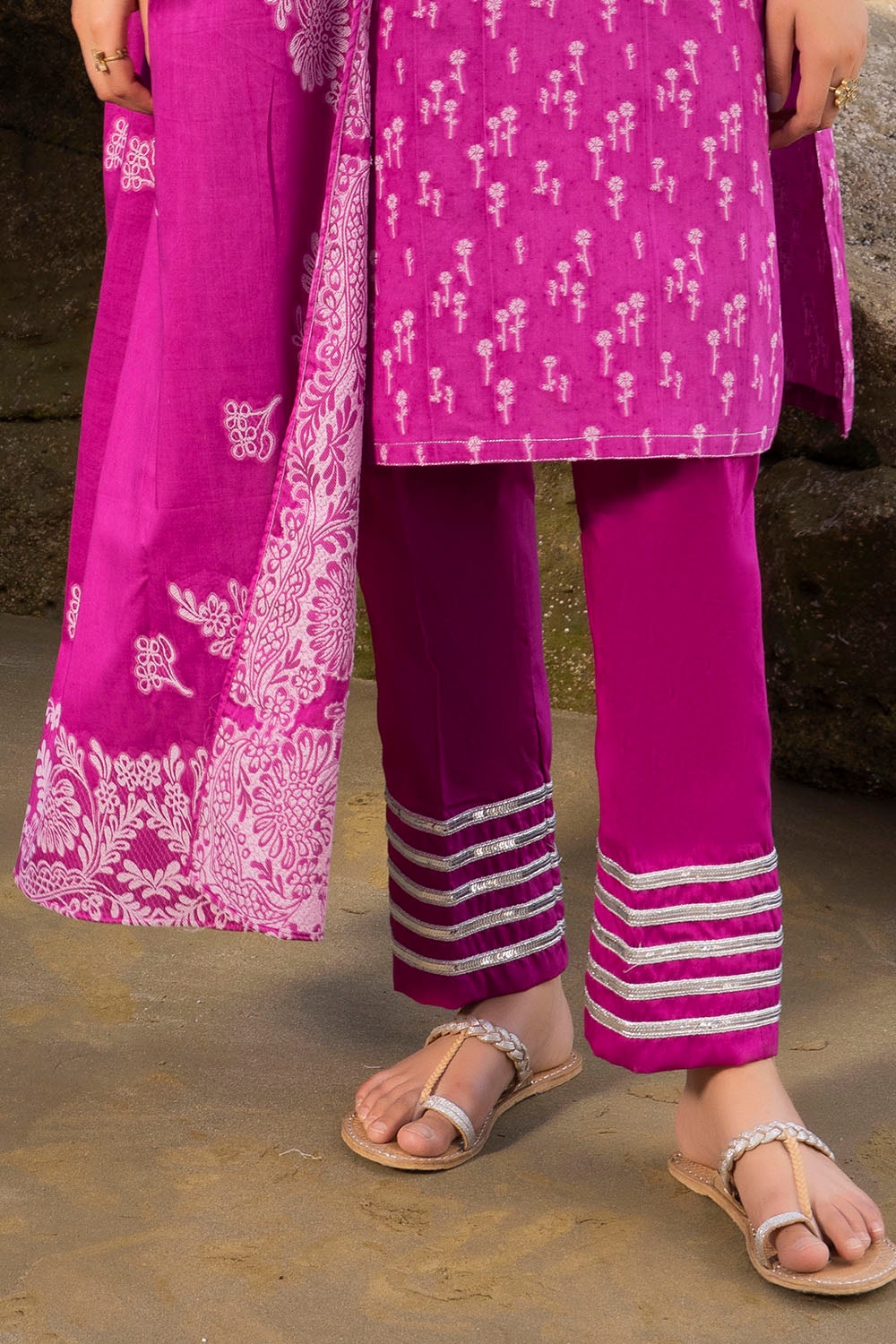 Gul Ahmed | Taara 25 |JD-42010 by Gul Ahmed - Designer Dress - Type: Ladies Clothes - Available at Libayah - 100% Original