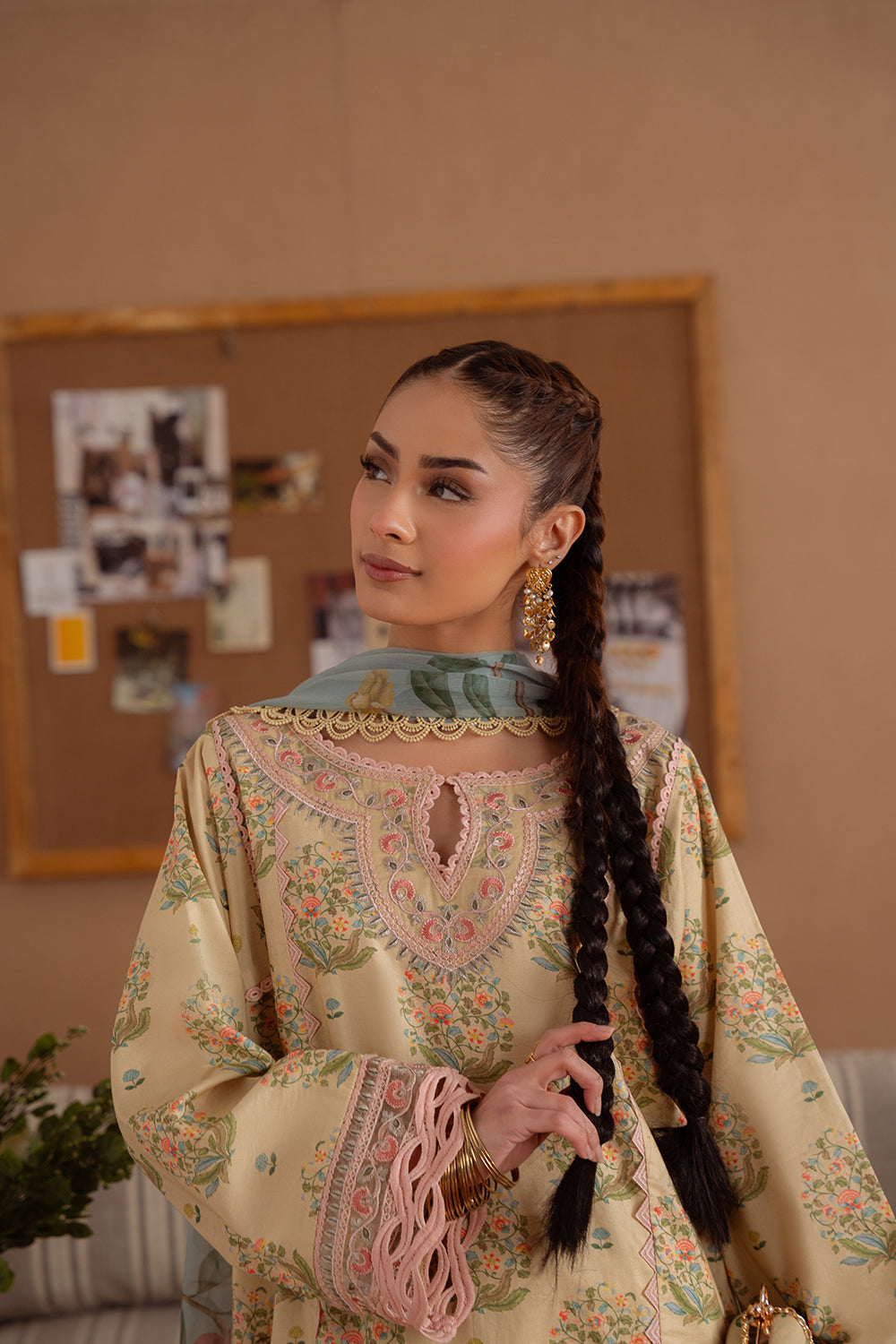 Saira Rizwan | Laanem Summer Lawn 25 | NERIDA-A-SRL25-02 by Saira Rizwan - Designer Dress - Type: Ladies Clothes - Available at Libayah - 100% Original