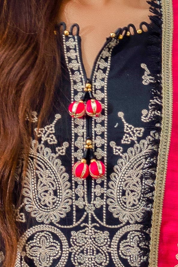 Gul Ahmed | Winter Collection 24 | Khaddar Dupatta K-42012 T by Gul Ahmed - Designer Dress - Type: Ladies Clothes - Available at Libayah - 100% Original