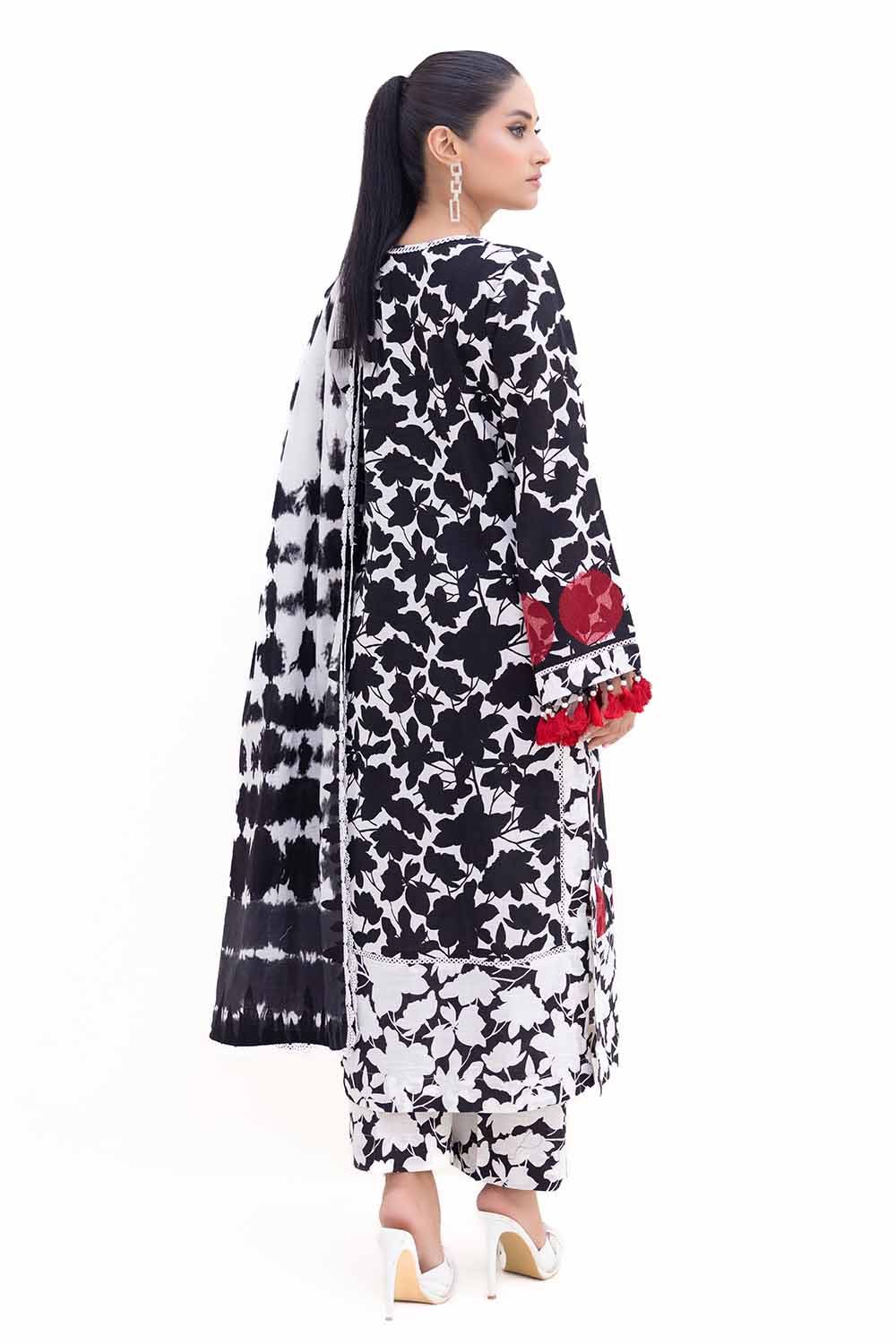 Gul Ahmed | Winter Collection 24 | Khaddar Dupatta K-42019 T by Gul Ahmed - Designer Dress - Type: Ladies Clothes - Available at Libayah - 100% Original