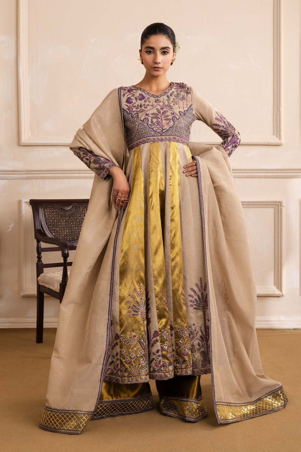 Maryum N Maria | Izara Formals | KARIMA - MW40035 by Maryum N Maria - Designer Dress - Type: Ladies Clothes - Available at Libayah - 100% Original