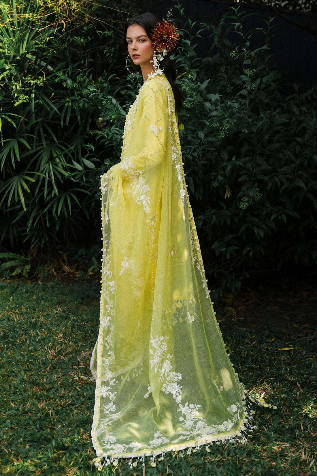 Sana Safinaz | Luxury Lawn 25 | L251-005B-3CT by Sana Safinaz - Designer Dress - Type: Ladies Clothes - Available at Libayah - 100% Original