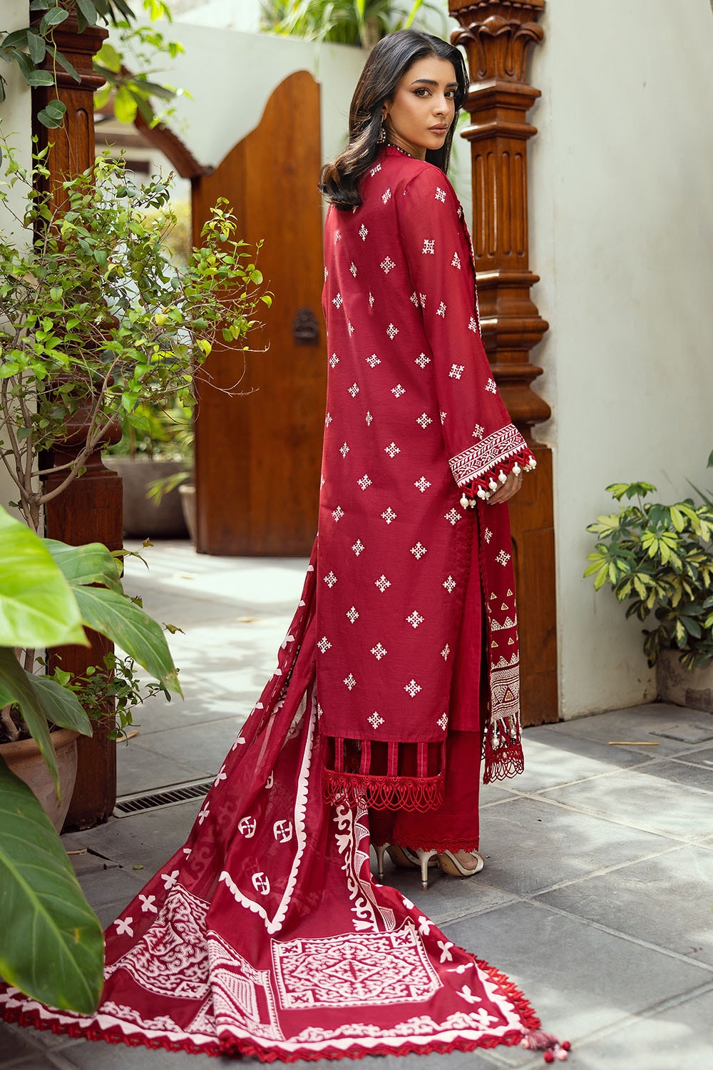 Gul Ahmed | Festive Capsule 25 | SP-52013 by Gul Ahmed - Designer Dress - Type: Ladies Clothes - Available at Libayah - 100% Original