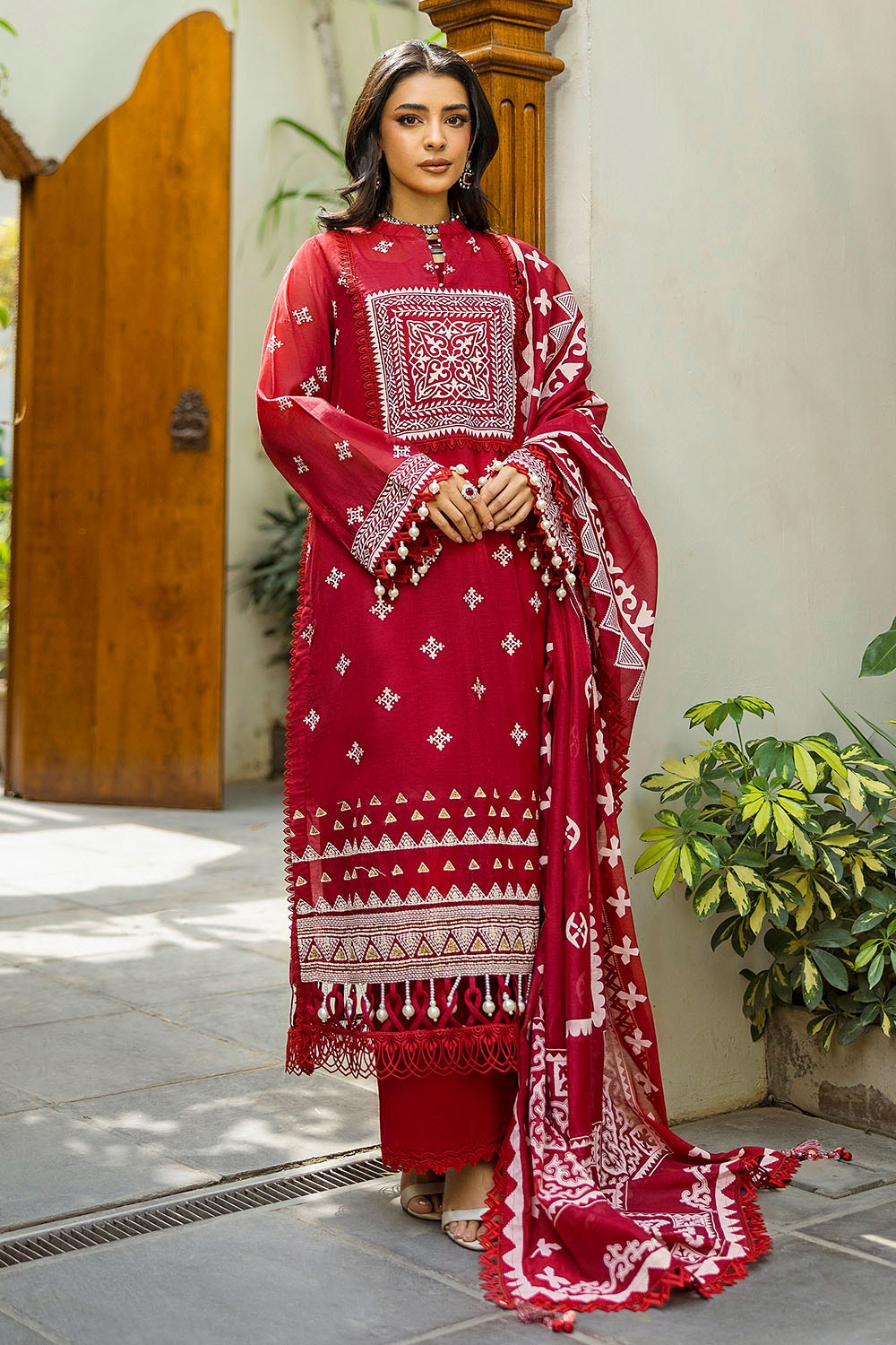 Gul Ahmed | Festive Capsule 25 | SP-52013 by Gul Ahmed - Designer Dress - Type: Ladies Clothes - Available at Libayah - 100% Original