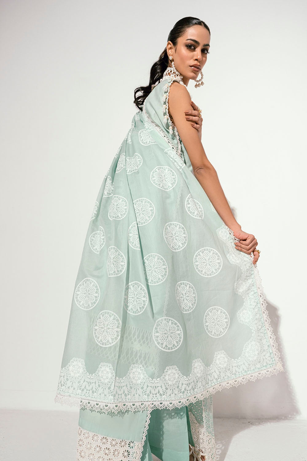 Gul Ahmed | Gul Nilofer 25 | DN-52023 by Gul Ahmed - Designer Dress - Type: Ladies Clothes - Available at Libayah - 100% Original