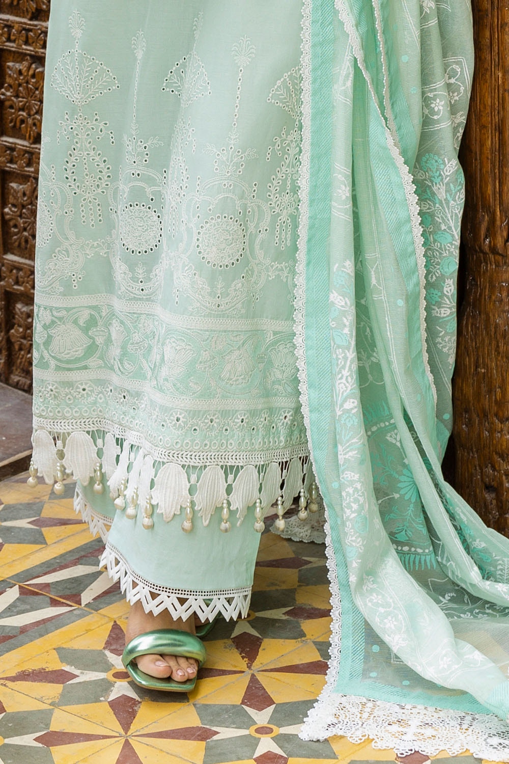 Gul Ahmed | Festive Capsule 25 | SP-52052 by Gul Ahmed - Designer Dress - Type: Ladies Clothes - Available at Libayah - 100% Original
