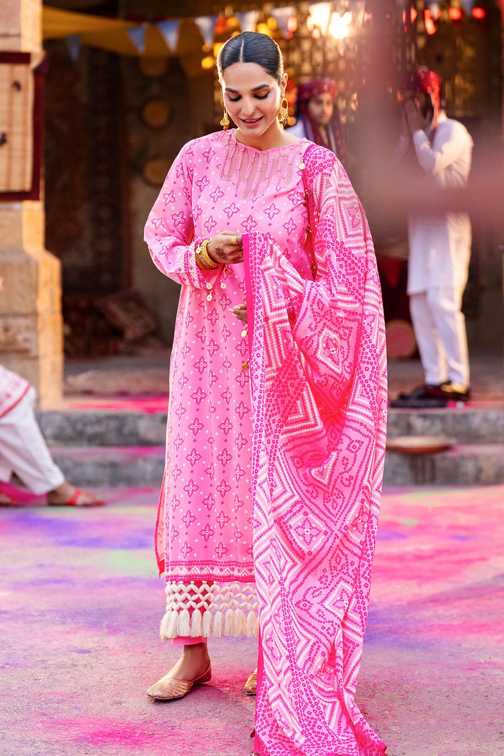 Gul Ahmed | Chunri Lawn 25 | CL-42315 B by Gul Ahmed - Designer Dress - Type: Ladies Clothes - Available at Libayah - 100% Original