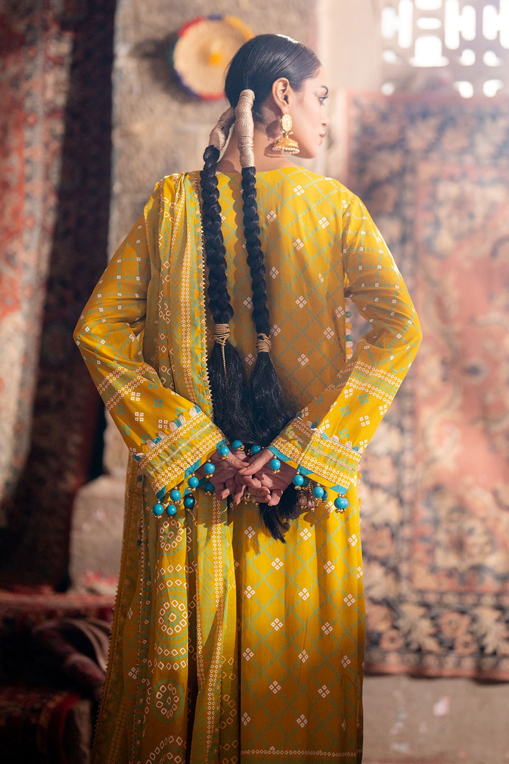 Gul Ahmed | Chunri Lawn 25 | CL-52138 A by Gul Ahmed - Designer Dress - Type: Ladies Clothes - Available at Libayah - 100% Original