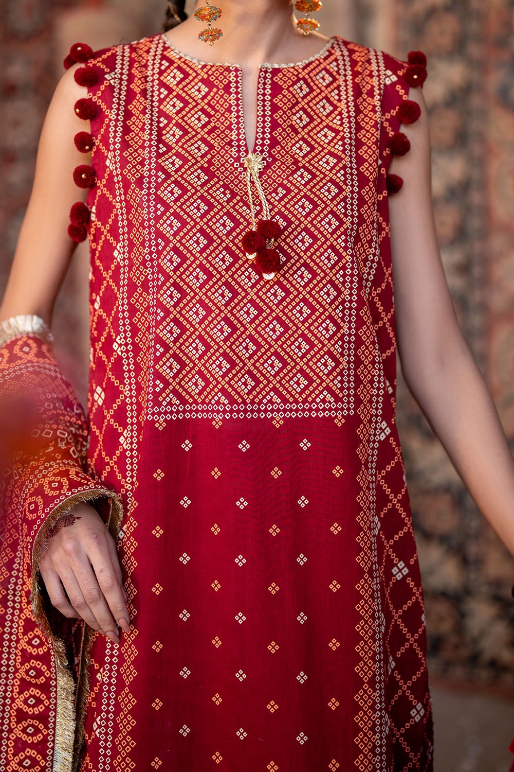 Gul Ahmed | Chunri Lawn 25 | CL-52138 B by Gul Ahmed - Designer Dress - Type: Ladies Clothes - Available at Libayah - 100% Original